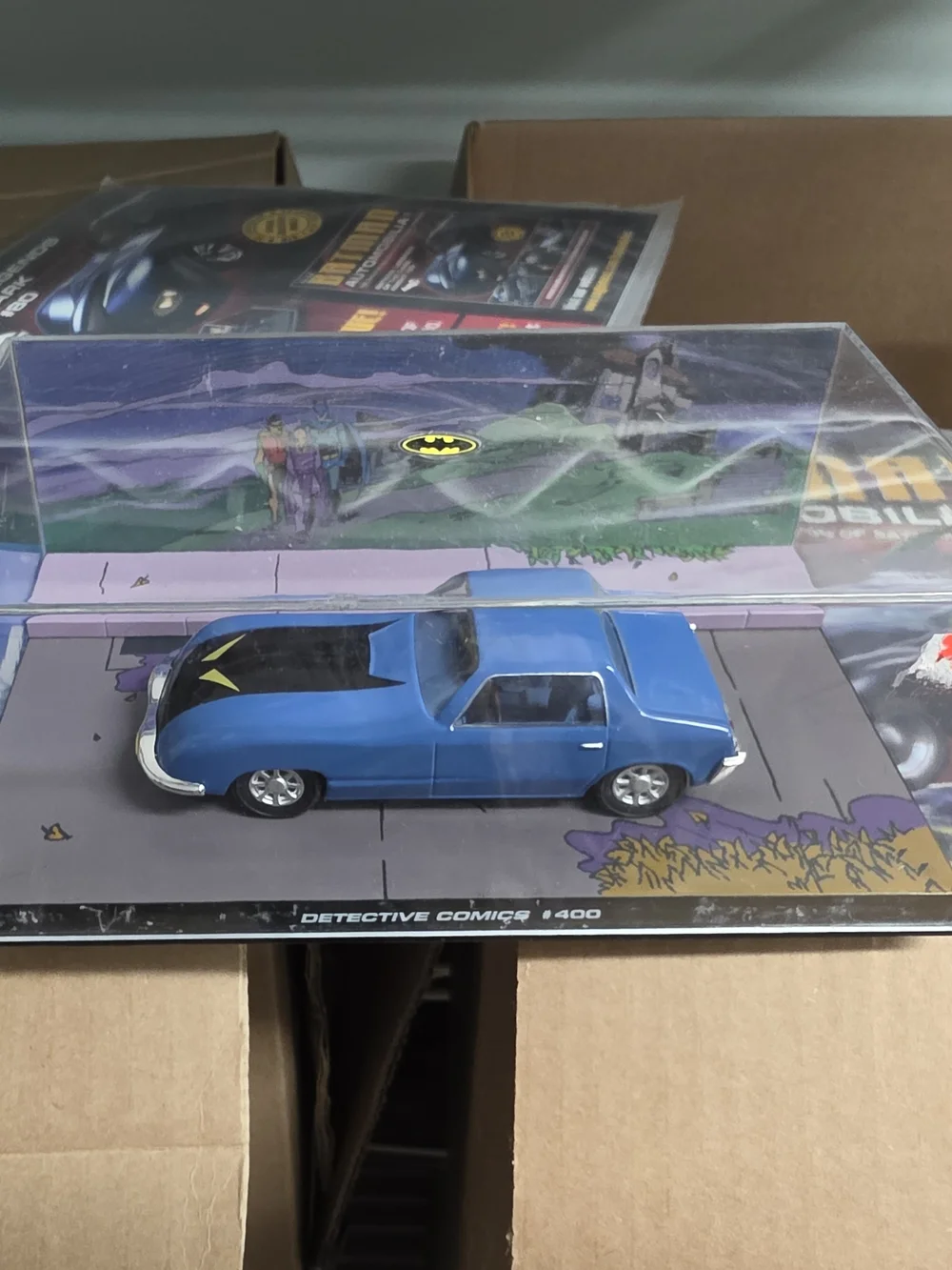 Batman Blue Die-Cast Collectible Car